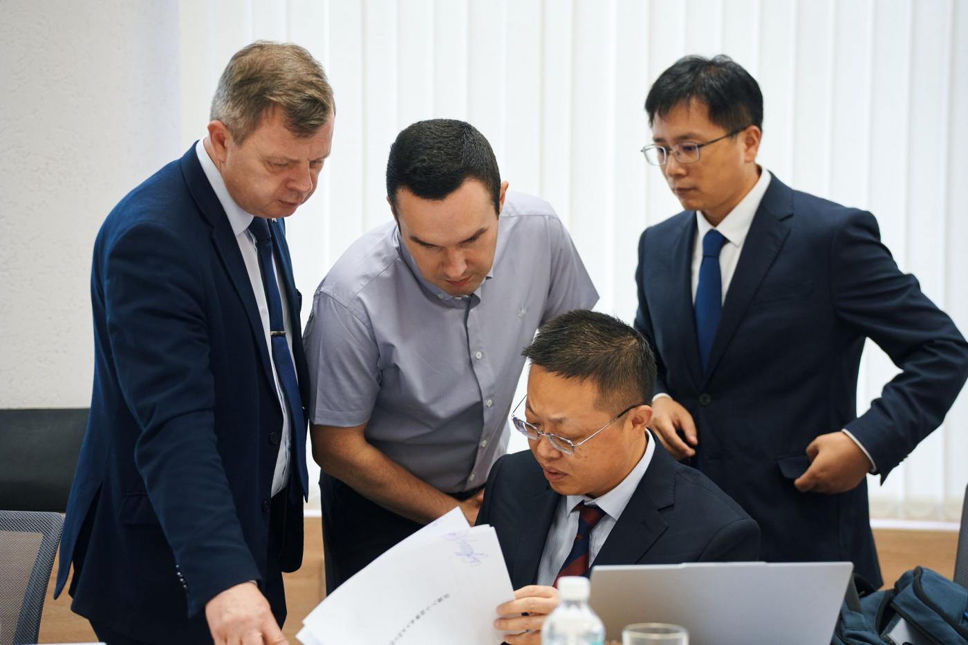 Делегация Хэфэйского технологического университета с рабочим визитом пребывает в БНТУ